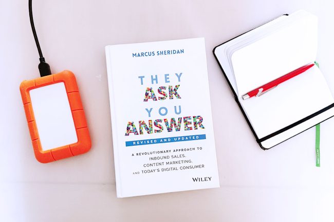 Book Review : They Ask, You Answer by Marcus Sheridan.