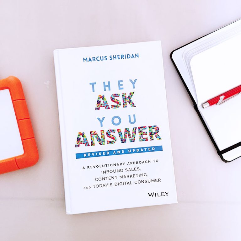 Book Review : They Ask, You Answer by Marcus Sheridan.