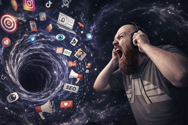 How to Be Seen Without Screaming Into the Void (Too Much)