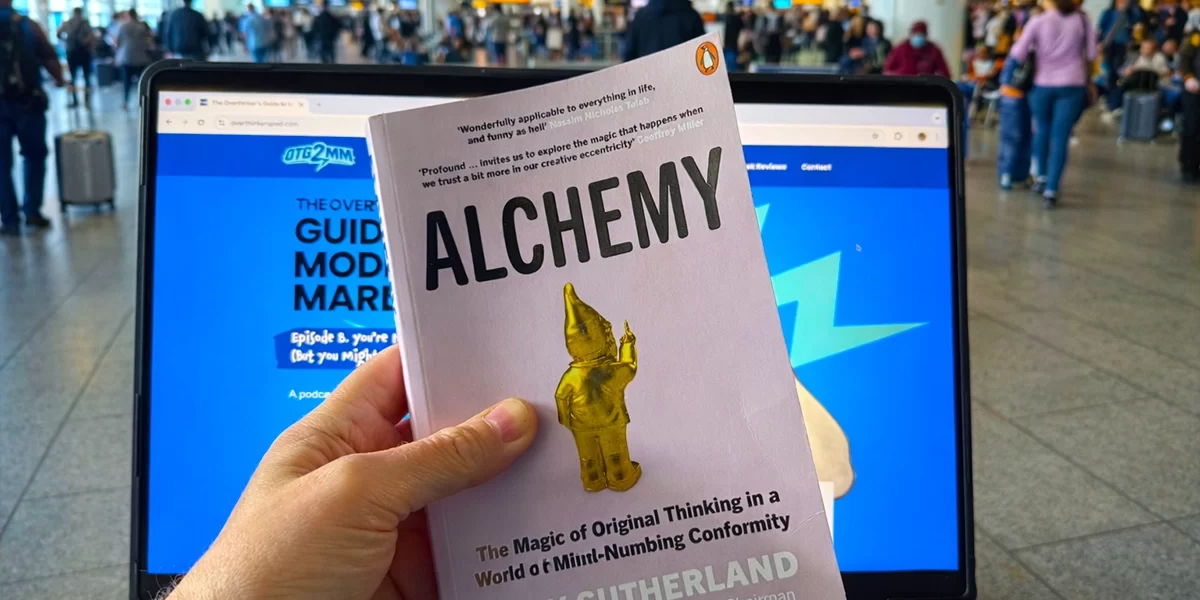 Marketing book review – Alchemy by Rory Sutherland Marketing book review - Alchemy by Rory Sutherland