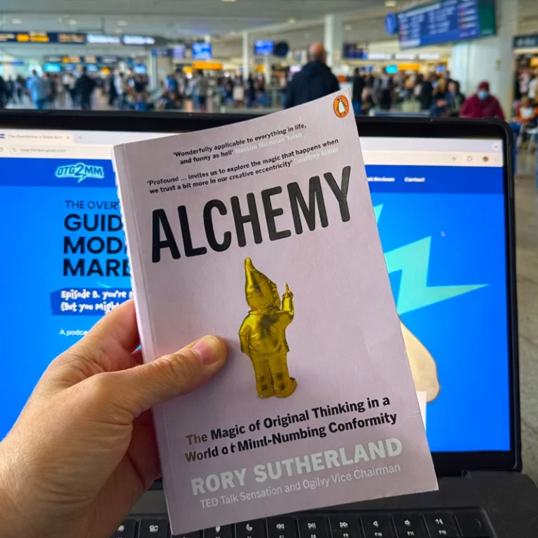 Marketing book review - Alchemy by Rory Sutherland