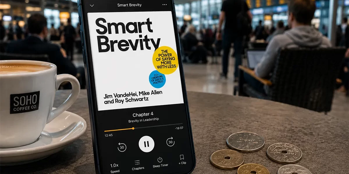 Book Review : Smart Brevity: The Power of Saying More with Less by Roy Schwartz, Mike Allen and Jim VandeHei.