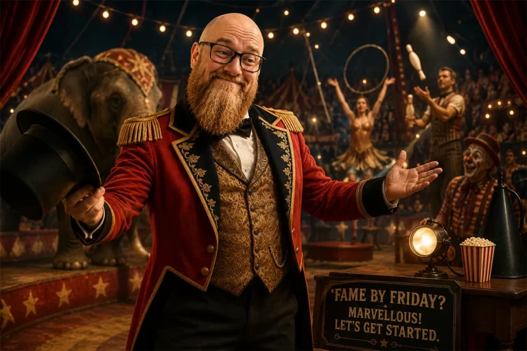 The Curious Case of the Business That Expected Fame by Friday