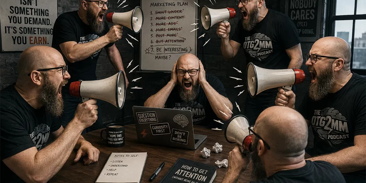 Everyone Is Shouting. Your Marketing Probably Shouldn’t. Everyone Is Shouting. Your Marketing Probably Shouldn’t.