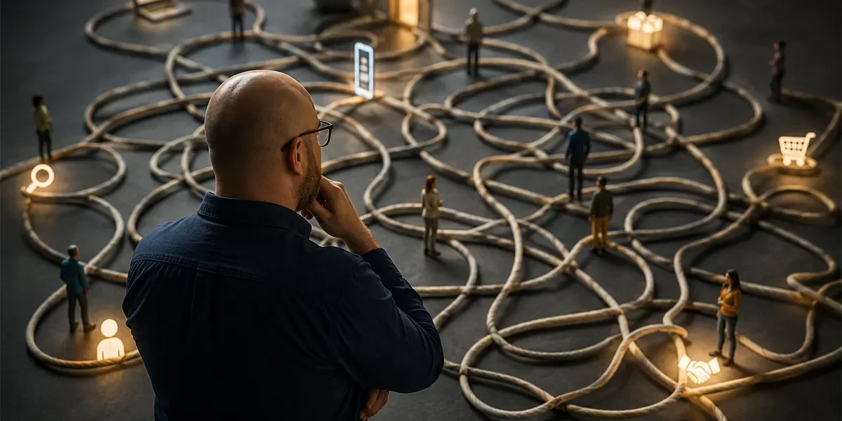 The Customer Journey Isn’t a Funnel. It’s Much Messier Than That.