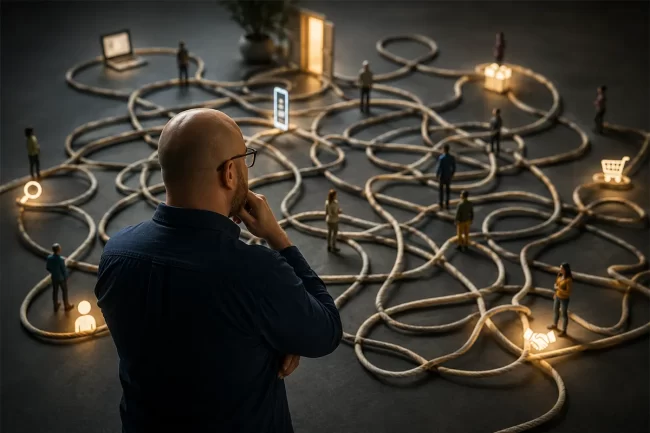 The Customer Journey Isn’t a Funnel. It’s Much Messier Than That.
