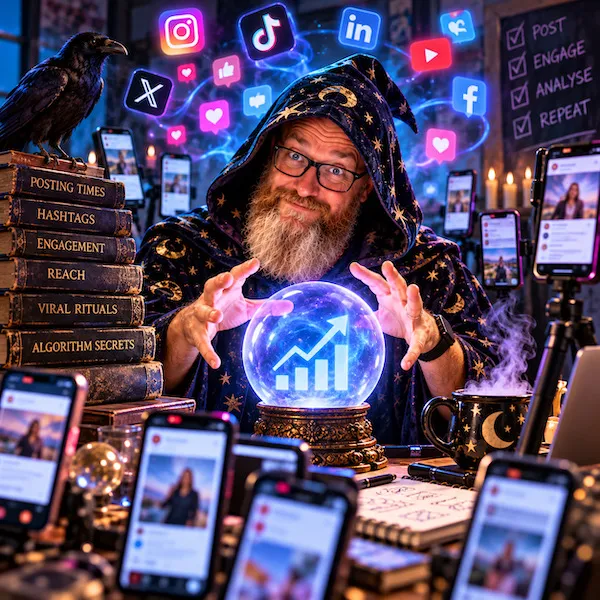 The Social Media Algorithm Wizard